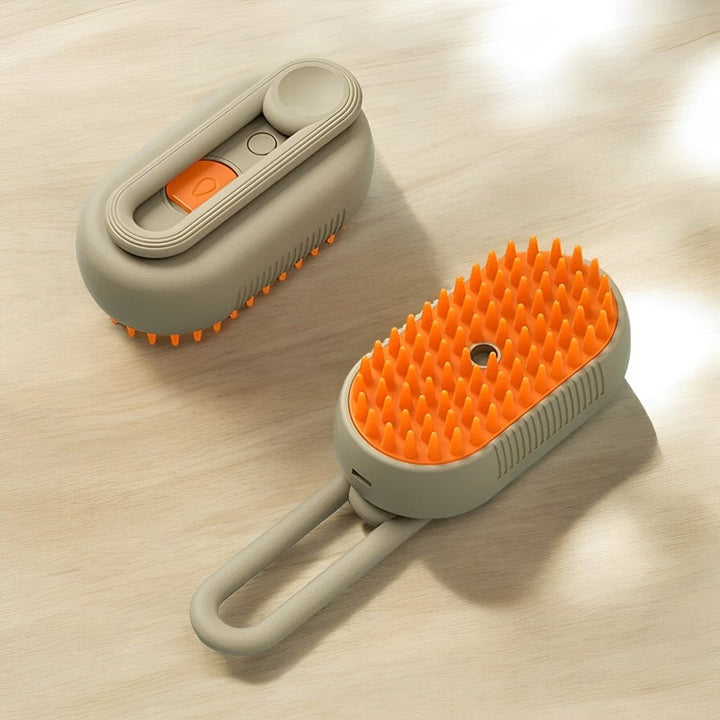 Lisslune | Cat Steam Brush For Pet Grooming