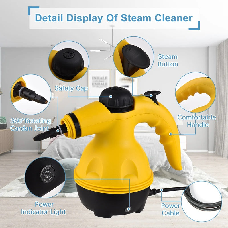 Lisslune | PowerSteam Handheld Steam Cleaning Machine