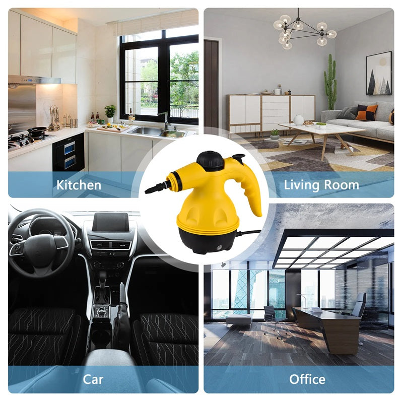 Lisslune | PowerSteam Handheld Steam Cleaning Machine