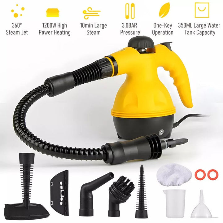Lisslune | PowerSteam Handheld Steam Cleaning Machine