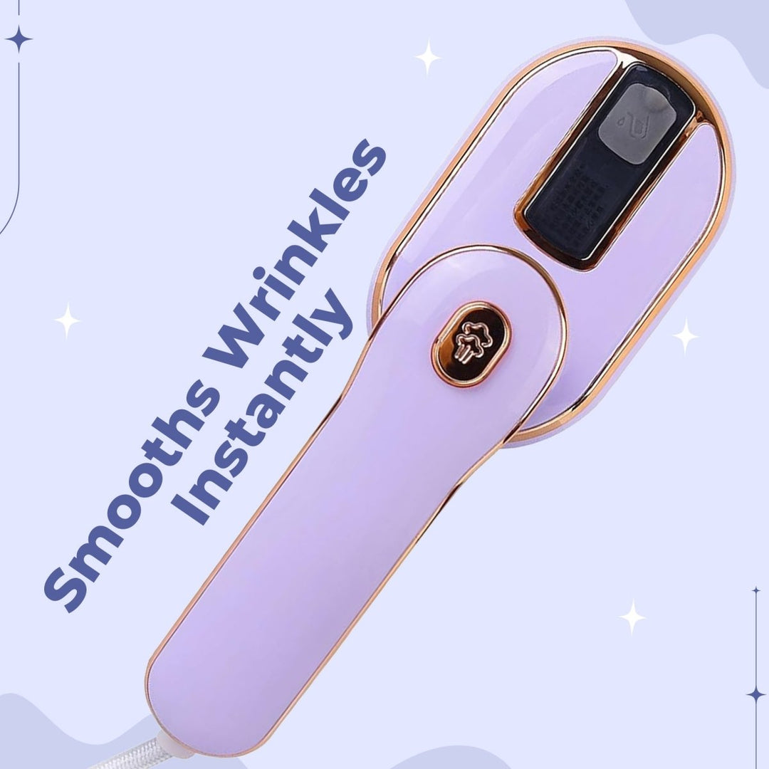 Lisslune | SteamEase Go – Compact Travel Garment Steamer for Quick Wrinkle Removal