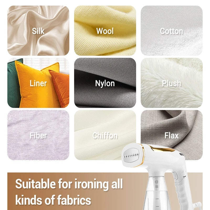 Lisslune | Portable Clothes Steamer with Quick Heat-Up