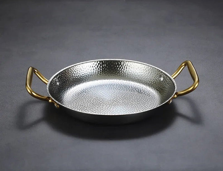 Lisslune | CHEFSTEEL – Hammered Stainless Steel Pot for Sauces, Pans & Versatile Cooking