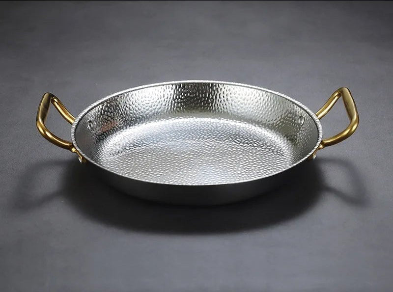 Lisslune | CHEFSTEEL – Hammered Stainless Steel Pot for Sauces, Pans & Versatile Cooking