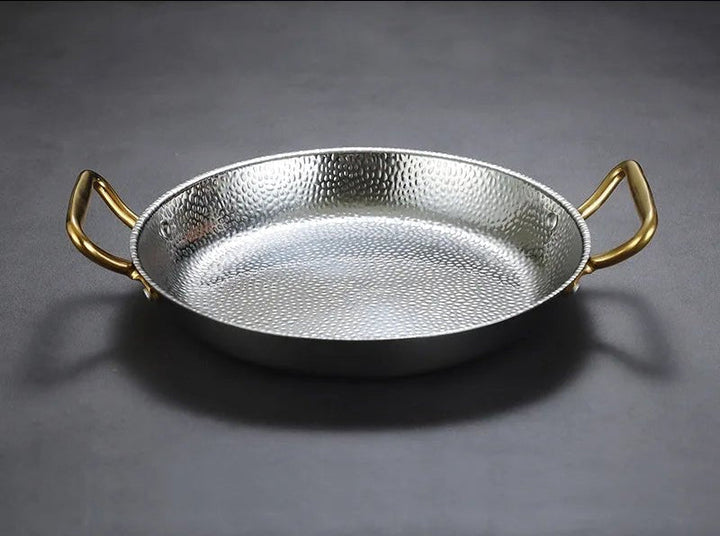 Lisslune | CHEFSTEEL – Hammered Stainless Steel Pot for Sauces, Pans & Versatile Cooking