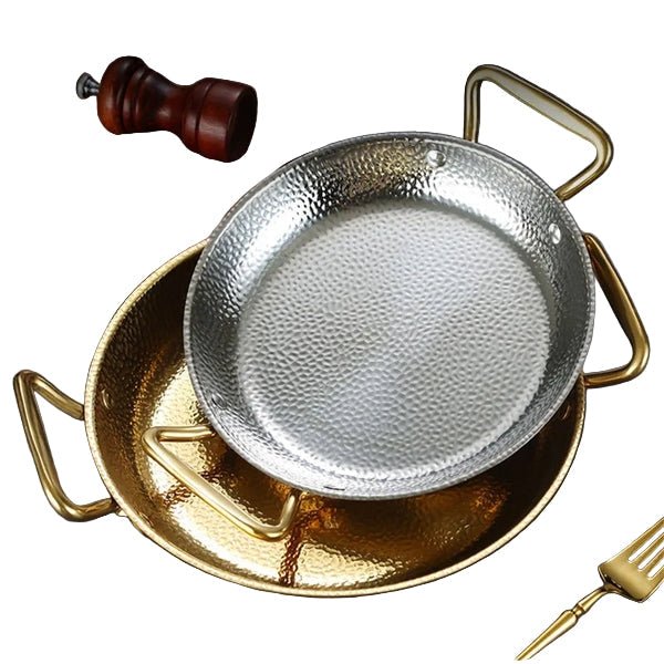 Lisslune | CHEFSTEEL – Hammered Stainless Steel Pot for Sauces, Pans & Versatile Cooking
