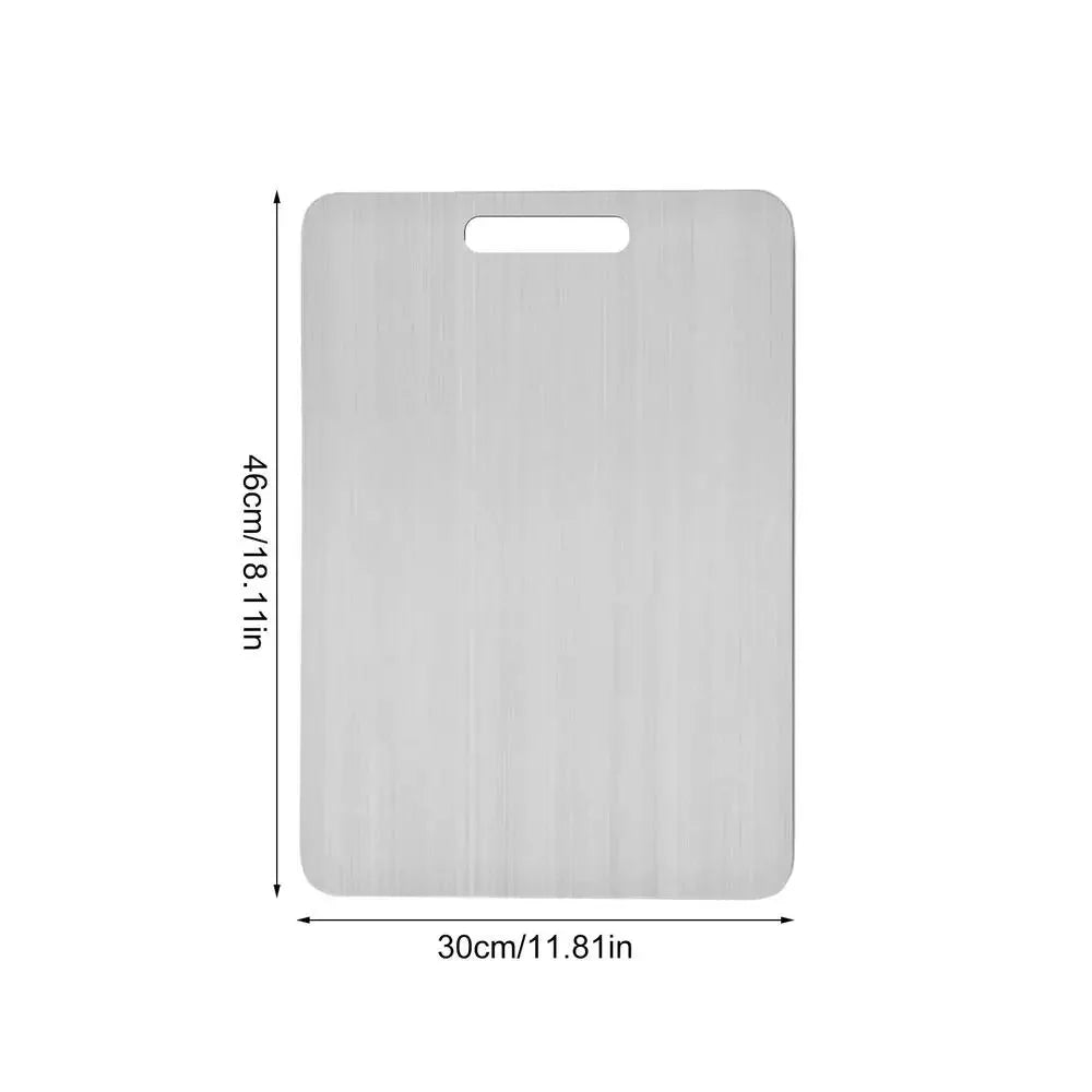 Lisslune | STEELCUT – Premium Stainless Steel Cutting Board for Hygienic & Durable Use