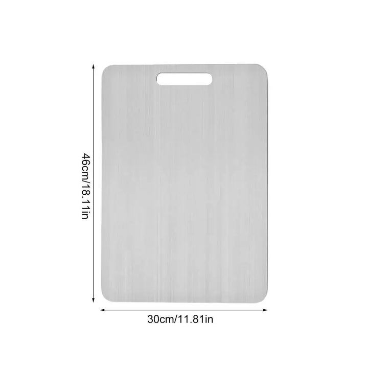 Lisslune | STEELCUT – Premium Stainless Steel Cutting Board for Hygienic & Durable Use