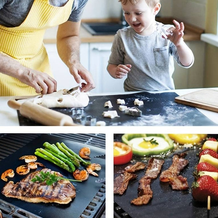 Lisslune | Reusable Teflon baking mat 40x33 cm – set of 5