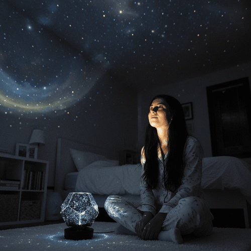 Lisslune | STELLARLIGHT – Galaxy Projector for a Magical Night Sky at Home