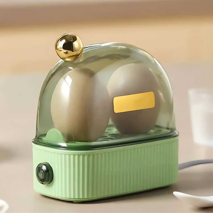 Lisslune | Electric Egg Cooker - Quick & Beautiful Breakfast | Compact Design