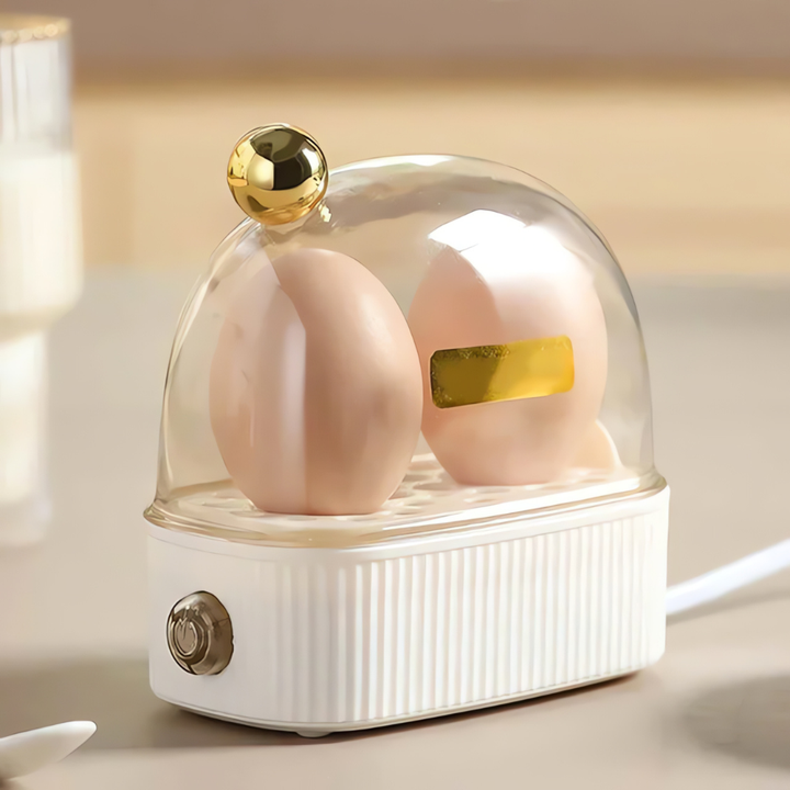 Lisslune | Electric Egg Cooker - Quick & Beautiful Breakfast | Compact Design