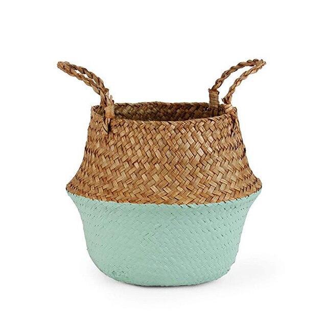 Lisslune | Chic eco-friendly seagrass wicker baskets for stylish organization