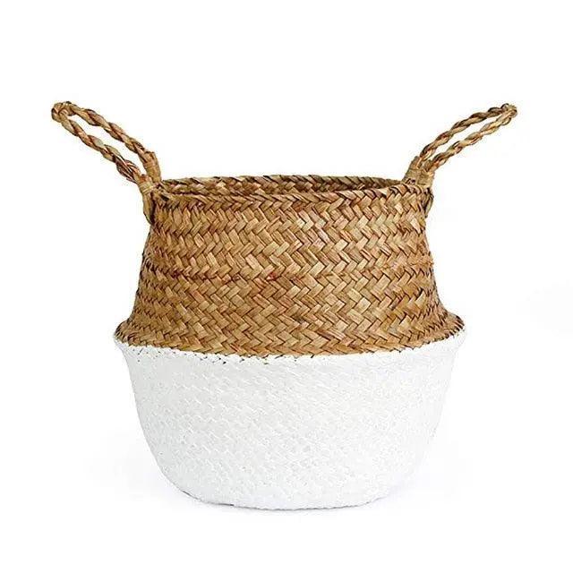 Lisslune | Eco-Chic Foldable Willow Storage Baskets: Stylish Organization Solution