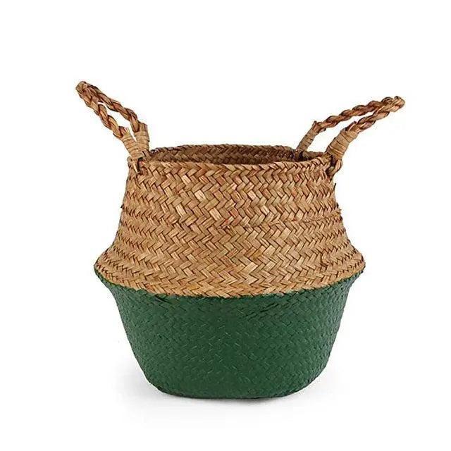 Lisslune | Eco-Chic Foldable Willow Storage Baskets: Stylish Organization Solution