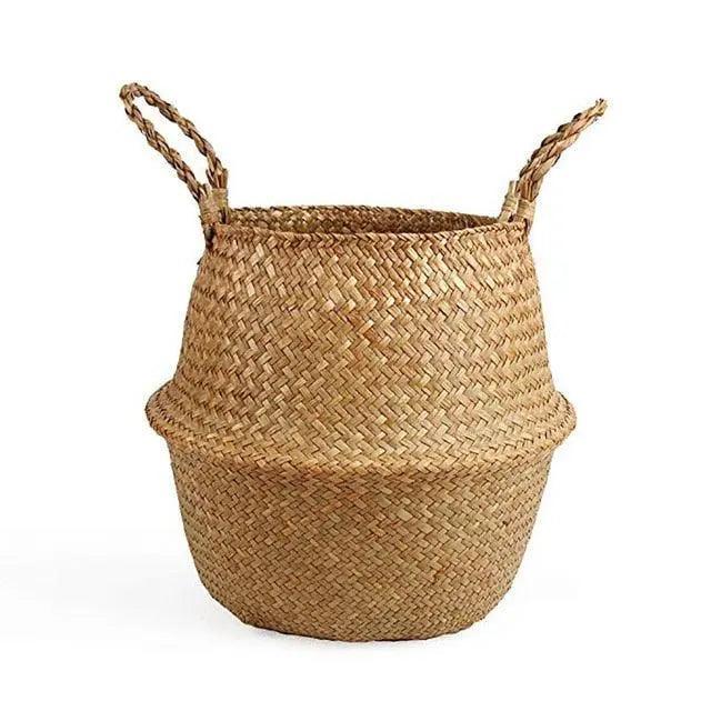 Lisslune | Eco-Chic Foldable Willow Storage Baskets: Stylish Organization Solution