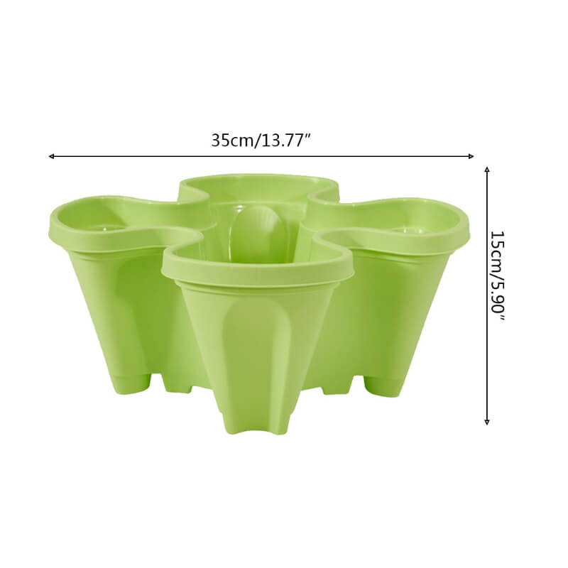 Lisslune | StrawberryStack Space-Saving Stackable Planters