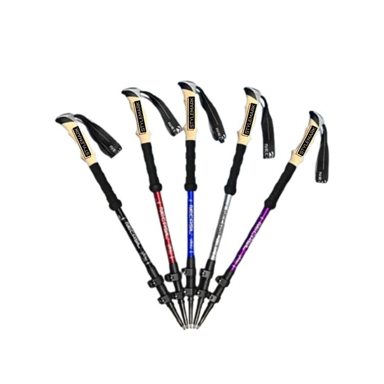 Lisslune | STYLEMARK TREKKING POLES – Lightweight Hiking Poles for Joint Relief & Stability