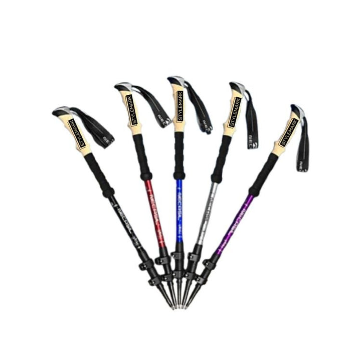 Lisslune | STYLEMARK TREKKING POLES – Lightweight Hiking Poles for Joint Relief & Stability