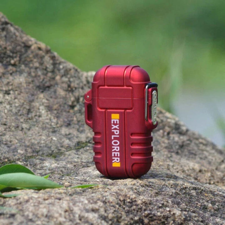 Lisslune | Electric Double Arc Lighter | Rechargeable, Windproof & Ideal for Camping and Outdoor Adventures