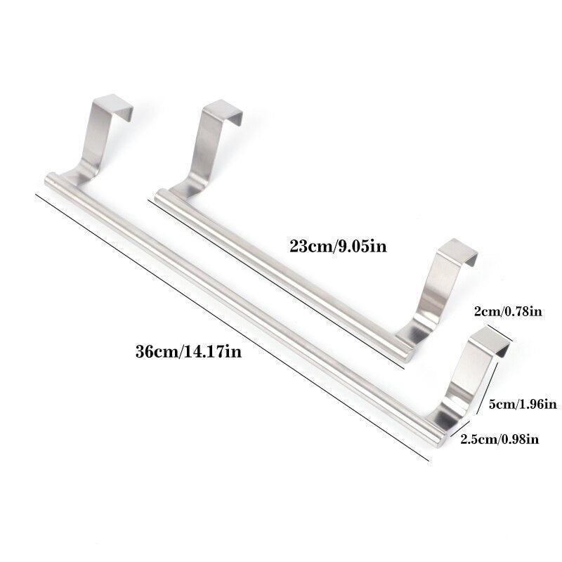 Lisslune | Modern Stainless Steel Towel and Essentials Storage Shelf