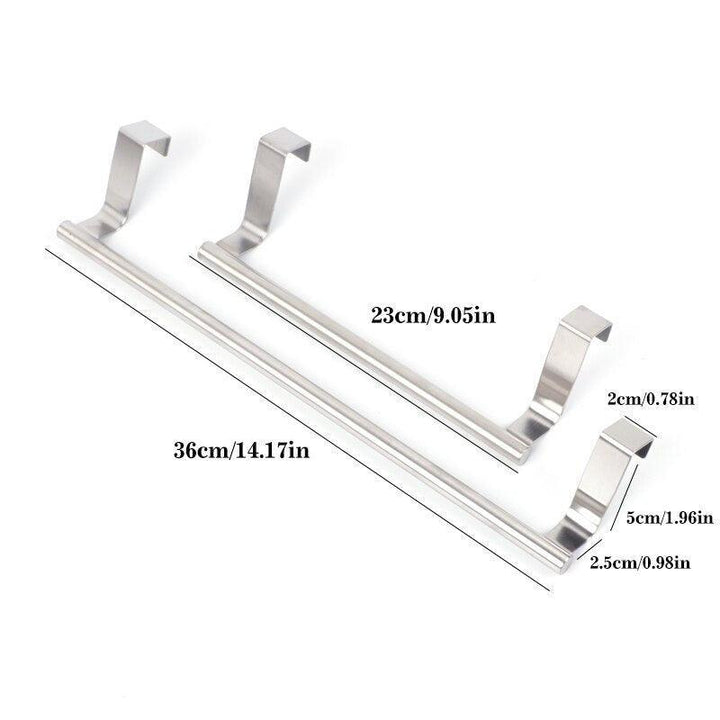 Lisslune | Modern Stainless Steel Towel and Essentials Storage Shelf