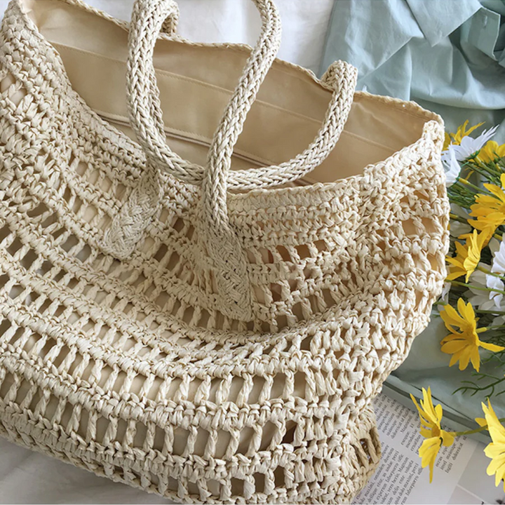 Lisslune | Stylish Woven Handbag for Women - BreezeTote