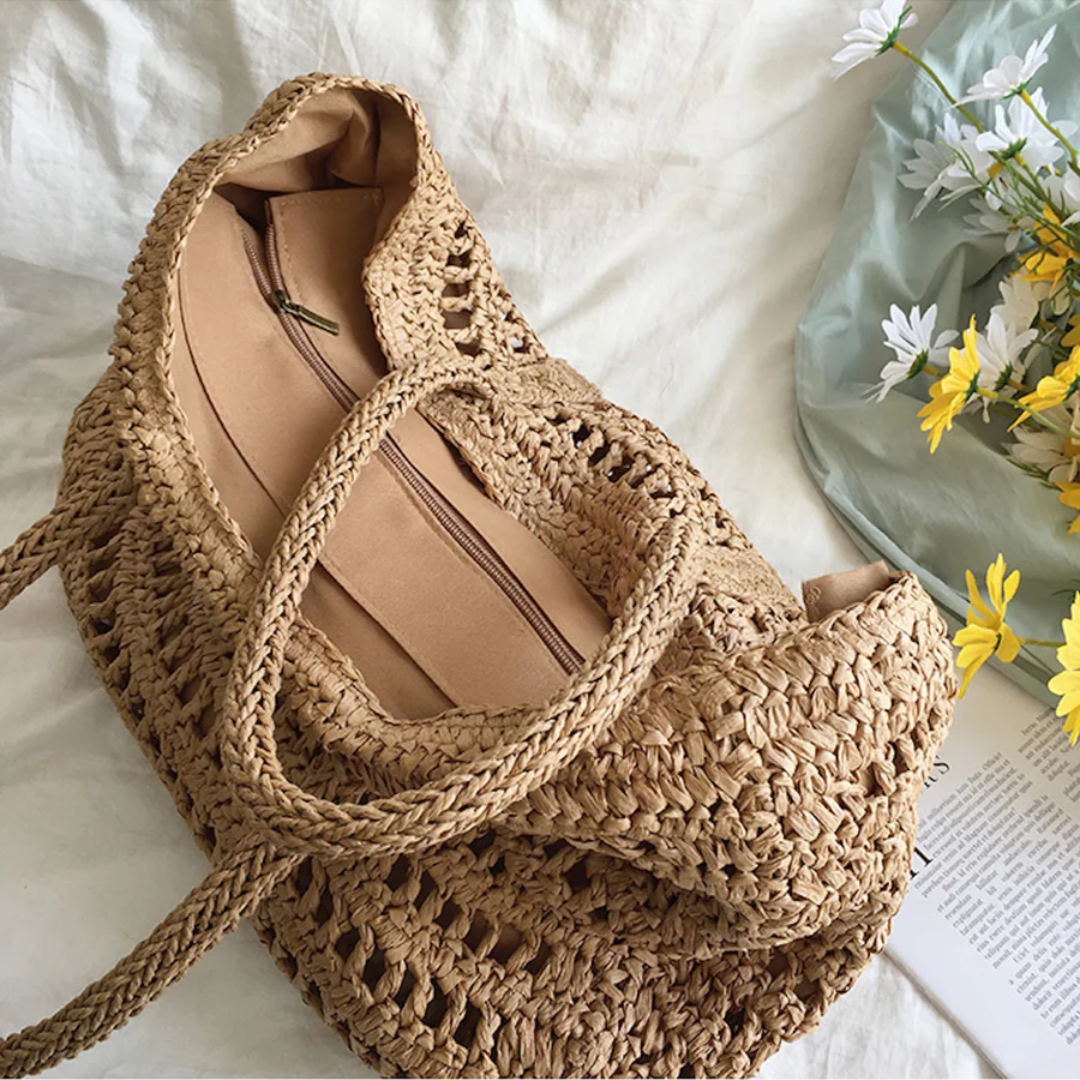 Lisslune | Stylish Woven Handbag for Women - BreezeTote