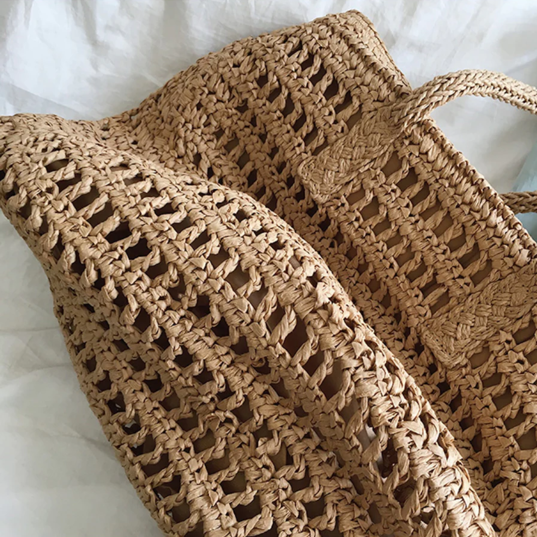 Lisslune | Stylish Woven Handbag for Women - BreezeTote