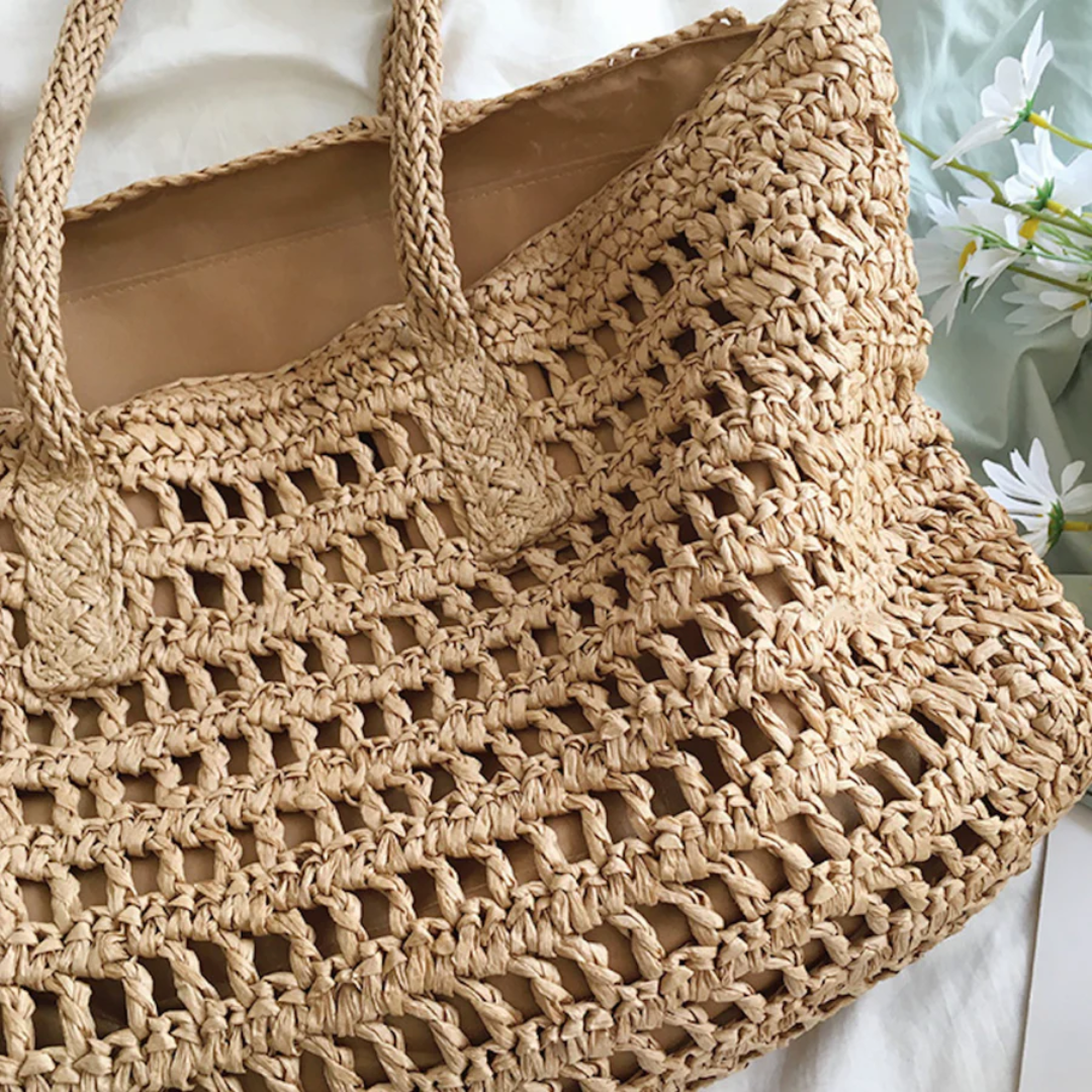 Lisslune | Stylish Woven Handbag for Women - BreezeTote