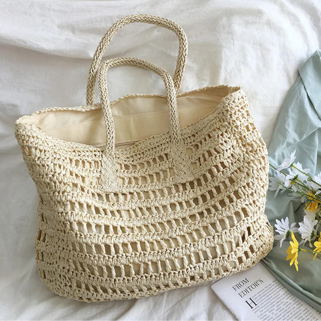 Lisslune | Stylish Woven Handbag for Women - BreezeTote