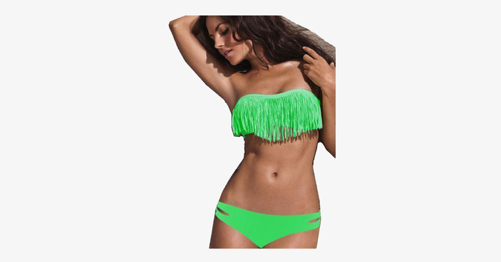 Lisslune | Fringe Bikini Swimsuit