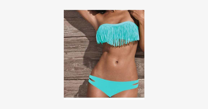 Lisslune | Fringe Bikini Swimsuit