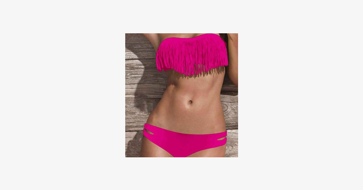 Lisslune | Fringe Bikini Swimsuit