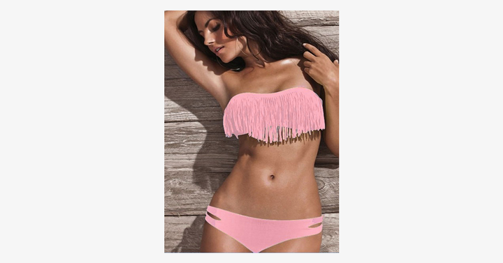 Lisslune | Fringe Bikini Swimsuit