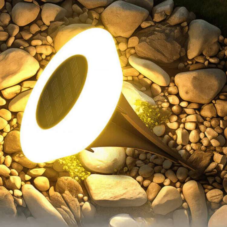 Lisslune | Solar-Powered Garden Lights | Rust-Proof, Weatherproof & Ideal for Year-Round Outdoor Use