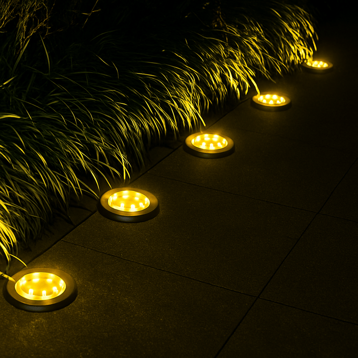 Lisslune | Solar-Powered Garden Lights | Rust-Proof, Weatherproof & Ideal for Year-Round Outdoor Use