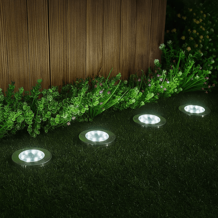 Lisslune | Solar-Powered Garden Lights | Rust-Proof, Weatherproof & Ideal for Year-Round Outdoor Use