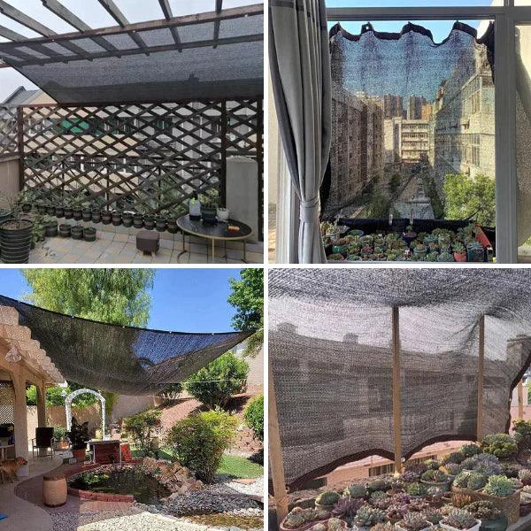Lisslune | SunBlocker UV Shade Net – Outdoor Sun Protection Canopy for Gardens, Patios & Camping