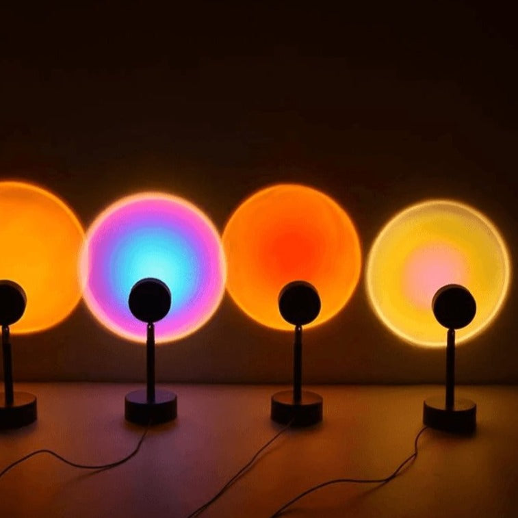 Lisslune | GlowDusk – Sunset Lamp with Adjustable Colors and Angles