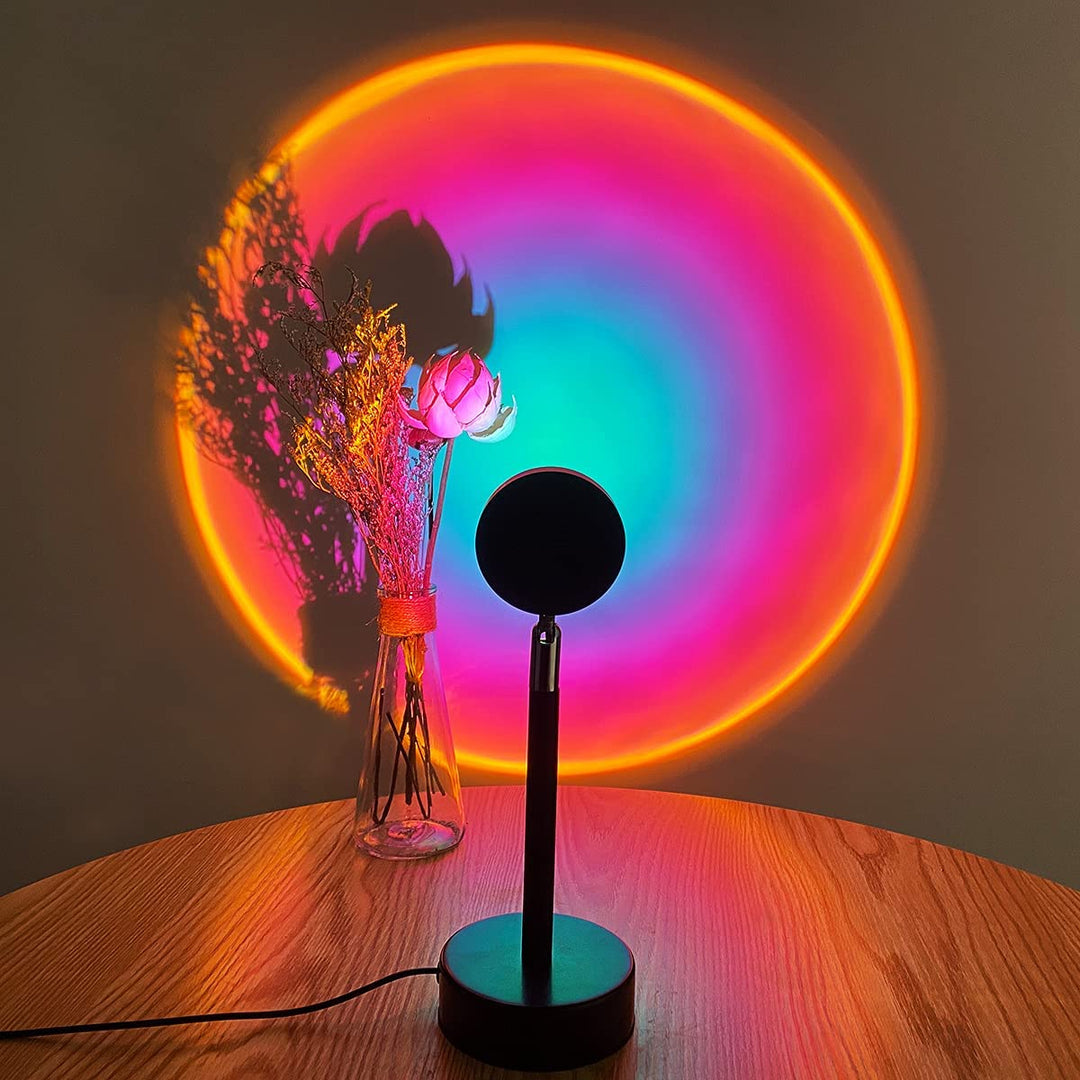 Lisslune | GlowDusk – Sunset Lamp with Adjustable Colors and Angles