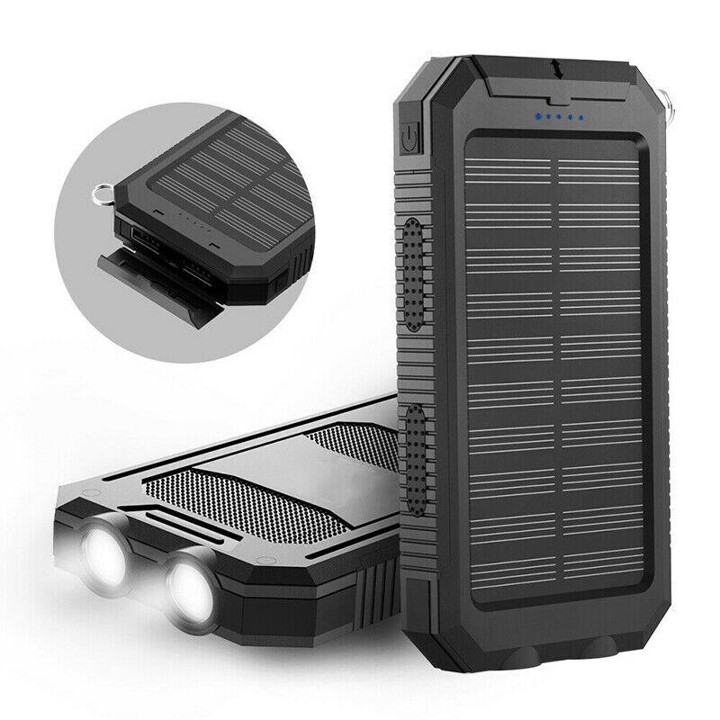 Lisslune | SUNVAULT MAX – Waterproof Solar Power Bank with 30000mAh Capacity