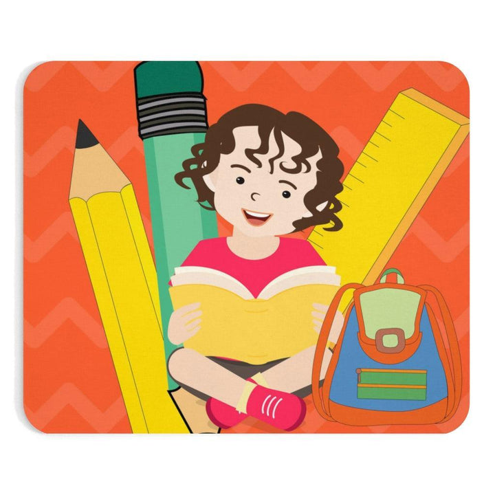 Lisslune | Charming Pre-made Super Young Learning-Themed Mouse Pad for Desk Aesthetics