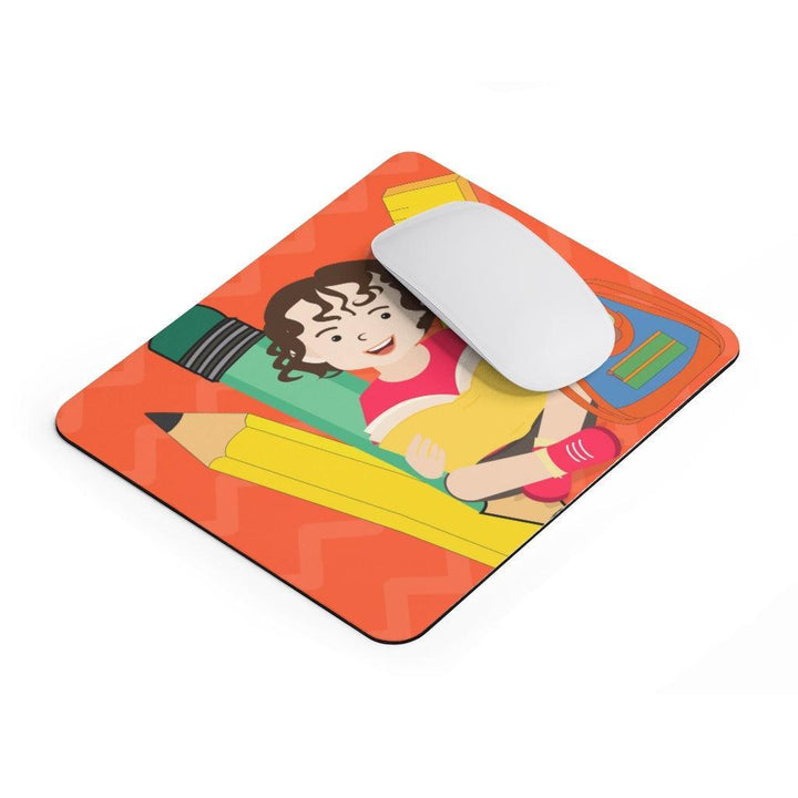 Lisslune | Charming Pre-made Super Young Learning-Themed Mouse Pad for Desk Aesthetics