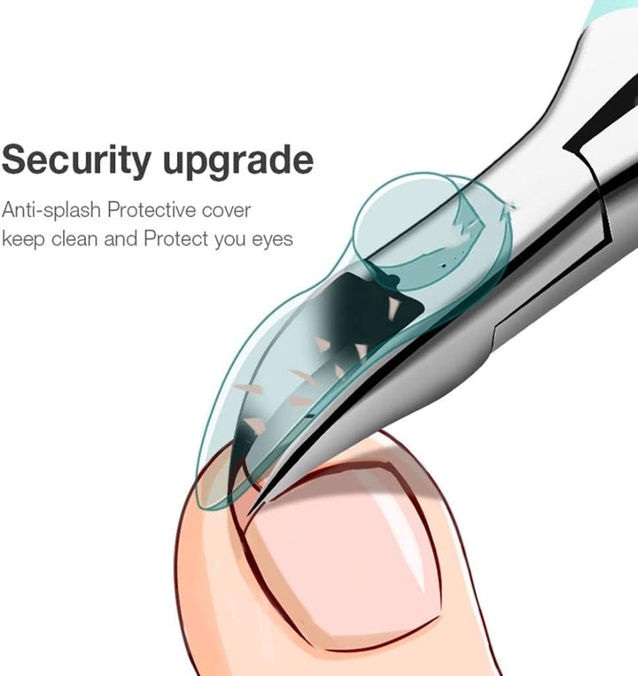Lisslune | SureClip – Ergonomic Toenail Clipper with Anti-Splash Guard