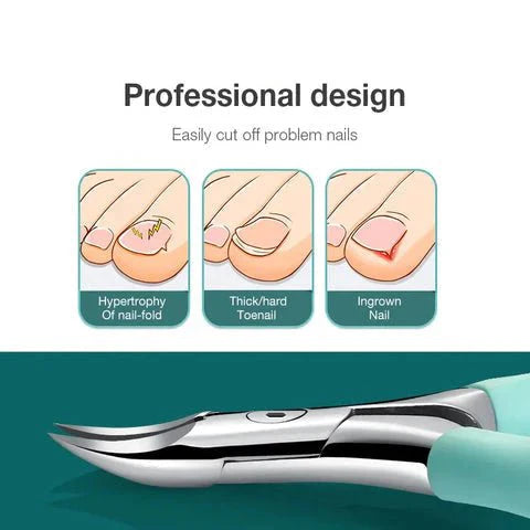 Lisslune | SureClip – Ergonomic Toenail Clipper with Anti-Splash Guard