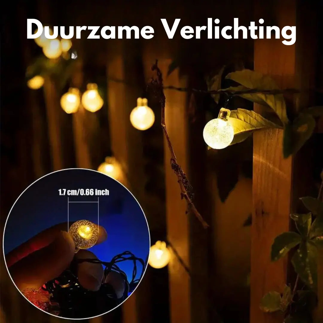 Lisslune | Sustainable LED String Lights - SolarGlow