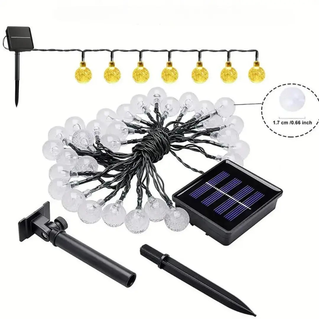 Lisslune | Sustainable LED String Lights - SolarGlow