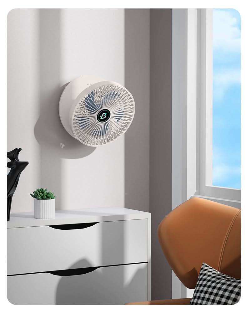 Lisslune | Portable Rechargeable Handheld Fan with Quiet Cooling