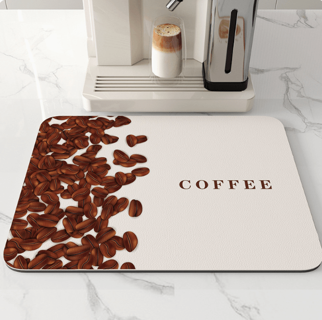 Lisslune | SwiftSoak Kitchen Mat – Fast-Drying Diatomite Surface for a Hygienic, Tidy Kitchen